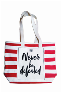 Never Be Defeated EG Cloth Bag -Red